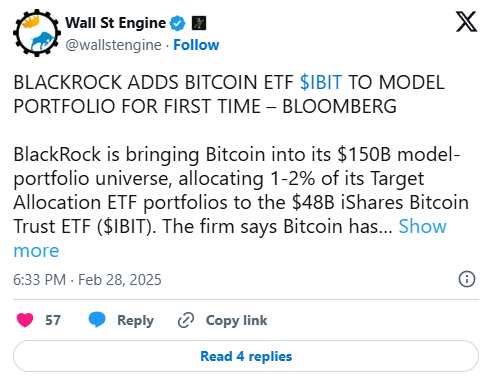 BlackRock ve Bitcoin: Satış mı, Yoksa Artış mı?