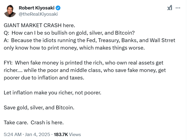 Robert Kiyosaki'den 